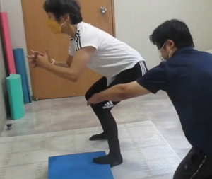加圧足